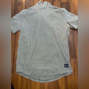 Hooded short sleeve under armour shirt